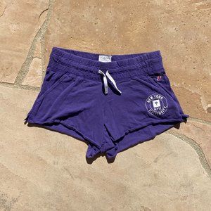 NYU lounge shorts